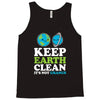 keep earth clean it's not uranus kawaii planets Tank Top