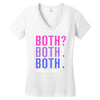 Both is Good Women's V-Neck T-Shirt