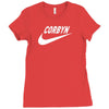 Jeremy Corbyn Ladies Fitted T-Shirt