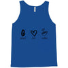peace love coffee Tank Top