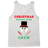 christmas baking team crew snowman Tank Top
