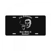 i'm awesome  funnycomic deal with it party retro cool License Plate