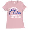 I Don't Care How Many Miles Per Gallon Ladies Fitted T-Shirt
