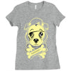 adorable crossbones Ladies Fitted T-Shirt