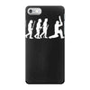 evolution of cricket white silhouette iPhone 7 Case