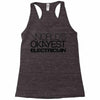 worlds okayest electrician Racerback Tank