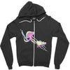 pb and jellyfish Zipper Hoodie