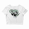 skull and tentacles Crop Top