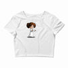 i love you Crop Top