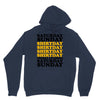 saturday sunday shitday Unisex Hoodie