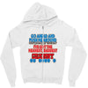 push me around granny Zipper Hoodie