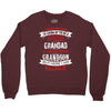 Super Cool Grandad Of A Freaking Awesome Grandson Crewneck Sweatshirt