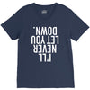 i'll never let you down V-Neck Tee