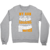 My Son Is Super Awesome His Mother Crewneck Sweatshirt