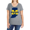 Indiana for Michigan - Limited edition Ladies Curvy T-Shirt