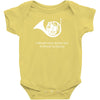 french horn how i met your mother inspired (2) Baby Onesie