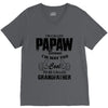 I'm Called Papaw Because I'm Way Too Cool To Be Called Grandfather V-Neck Tee