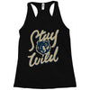 stay wild 2 Racerback Tank