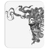 girl butterfly head Mousepad