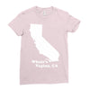 Whale's Vagina CA Ladies Fitted T-Shirt
