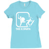 this is sparta funny  film Ladies Fitted T-Shirt