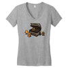 pancakes solarium Women's V-Neck T-Shirt