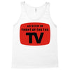 as seen in front of the the tv Tank Top
