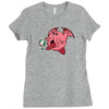 kirbythulhu (no text) Ladies Fitted T-Shirt