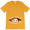 September Peeking Out Asian Baby Girl T-Shirt