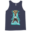 pizza shark graphic Tank Top