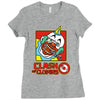 clash of clowns Ladies Fitted T-Shirt