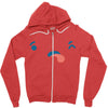 i don't like Zipper Hoodie