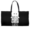this is my lazy ghost costume Weekender Totes