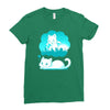 world domination Ladies Fitted T-Shirt