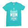 running mum Ladies Fitted T-Shirt
