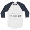 im acute girl 3/4 Sleeve Shirt