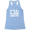 wm 74 germany world cup 1974 retro football Racerback Tank