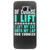 cat cats lift lifting fitness Samsung Galaxy S7 Edge