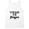 tis the season to be preggers baseball Tank Top
