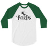 peter pan black 3/4 Sleeve Shirt