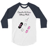 Creating a Little Disney Magic Pink Glitter 3/4 Sleeve Shirt