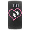 Baby Girl with Heart Any Name Customized Samsung Galaxy S7 Edge