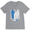 wings of freedom V-Neck Tee