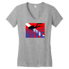 dive Women's V-Neck T-Shirt