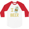 i beer beer 3/4 Sleeve Shirt