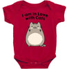 i am in love with cats Baby Bodysuit