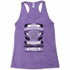 Never Underestimate The Strength Of A Carcinoid Cancer Warrior Racerback Tank