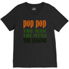 pop pop the man the myth the legend V-Neck Tee