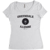 greendale alumni Women's Triblend Scoop T-shirt