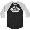 this guy loves vodka 3/4 Sleeve Shirt